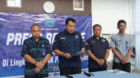 BNNP Banten Sita 43,8 Kg Narkoba Selama 2022, Salah Satunya dari PNS - GenPI.co BANTEN