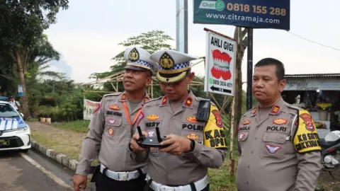 Tilang Elektronik Pakai Drone Diuji Coba di Kabupaten Tangerang - GenPI.co BANTEN