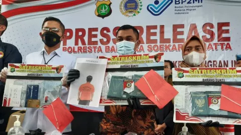 Polresta Bandara Soetta Tangkap Penyalur 8 TKI Ilegal ke Kamboja - GenPI.co BANTEN