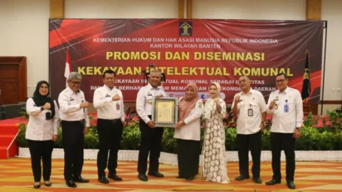 Kemenkumham Banten Catat Lagu Bendrong Lesung Asal Cilegon - GenPI.co BANTEN