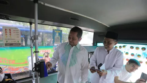 Warga Kota Tangerang Bisa Bayar Pakai Uang Elektronik di Bus Tayo - GenPI.co BANTEN