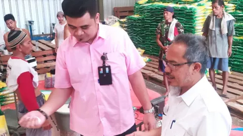 Disketapang Lebak Jamin Kualitas Beras Program Bantuan Pangan - GenPI.co BANTEN