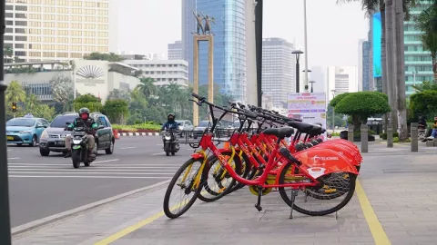 Bike Sharing, Layanan Sewa Sepeda di Jakarta - GenPI.co