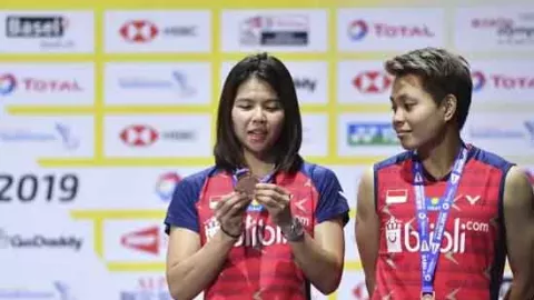 Greysia/Apriyani Merana di Chinese Taipei Open 2019 - GenPI.co
