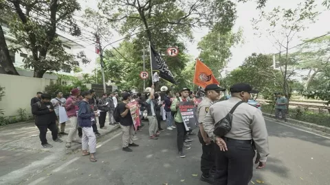 Aksi Solidaritas untuk Mahasiswa IAIN Kendari di Komnas HAM - GenPI.co
