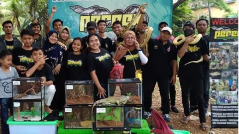 Yuk, Kenalan dengan Komunitas Pencinta Reptil di Depok - GenPI.co