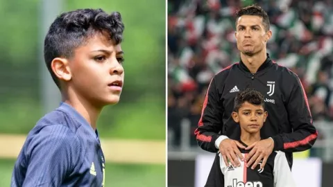 Di Juventus, Ronaldo Jr Cetak Gol Lebih Banyak dari Sang Ayah - GenPI.co