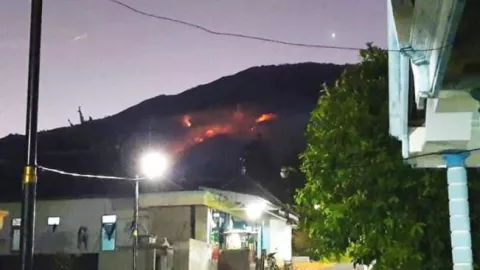 Gunung Lawu Terbakar, Puluhan Pendaki Tak Bisa Turun - GenPI.co