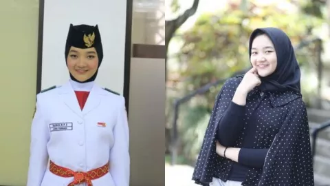 Salma, Anggota Paskibra Pembawa Baki yang Jadi Idola Netizen - GenPI.co