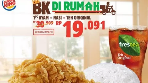 Tinggal 3 Hari, Burger King Beri Promo Gede-gedean Buat Pelanggan - GenPI.co