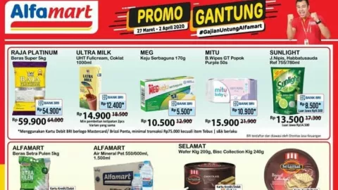 Katalog Alfamart Berikan Promo Gantung untuk Banyak Bahan Pokok - GenPI.co