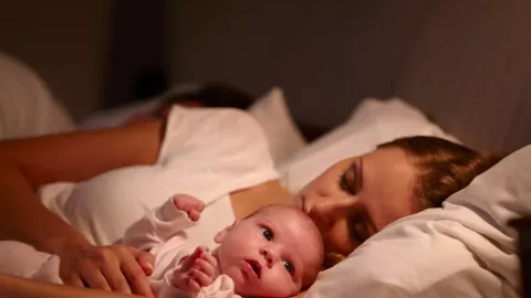 Biar Si Kecil Tidur Nyenyak Hindari Makanan ini Yah, Mom! - GenPI.co