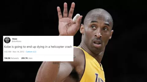 Ngeri, Kecelakaan Kobe Bryant Diramalkan 8 Tahun Sebelumnya? - GenPI.co