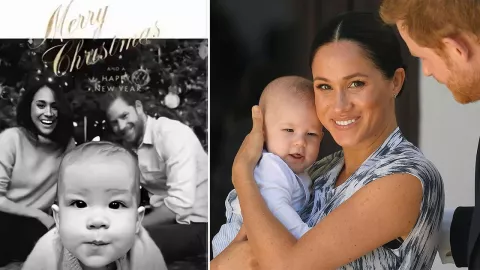 Ultah Pertama Archie, Meghan Bikin Kue, Harry Tiup Balon - GenPI.co