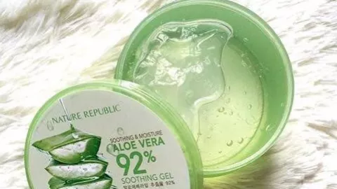 Nature Republic Aloe Vera Gel, Rahasia Kulit Kinclong Artis Korea - GenPI.co