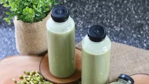 Pas untuk Buka Puasa, Sari Kacang Hijau Rasanya Maknyus - GenPI.co