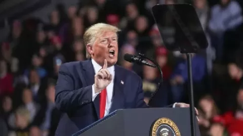Trump Gagal Dimakzulkan, Gedung Putih: Dia Tak Bersalah - GenPI.co