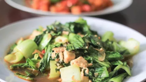 Sahur dengan Cah Sawi, Berikut Resepnya - GenPI.co
