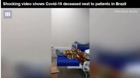 Duh, Pasien COVID-19 Tidur Bersebelahan dengan Beberapa Jenazah - GenPI.co
