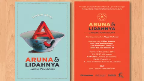 Novel Aruna, Antara Cinta dan Kuliner Nusantara - GenPI.co