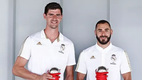Benzema dan Courtois, Penyelamat Real Madrid Jelang Natal - GenPI.co