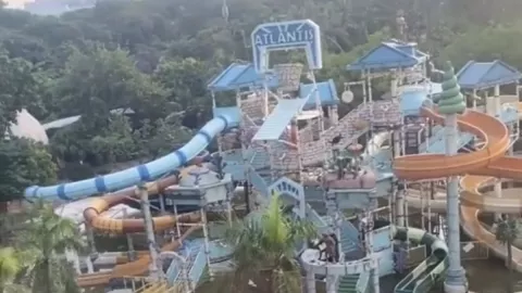 Air Kolam Atlantis Berwarna Cokelat Viral, Faktanya Mengiris Hati - GenPI.co
