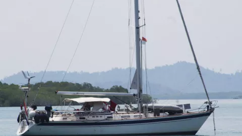 Keren, 15 Yacht Sudah Merapat di Crossborder Lingga - GenPI.co