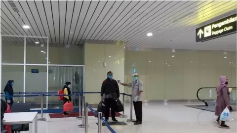 Jelang Larangan Mudik, Jumlah Penumpang Datang di YIA Melonjak  - GenPI.co