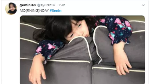 Kocaknya Cuitan Netizen Saat Menyambut Senin Pagi - GenPI.co