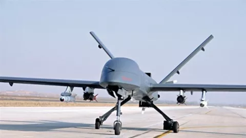 Mentereng, TNI Pamer Drone Tempur Rainbow CH-4 Paling Canggih - GenPI.co
