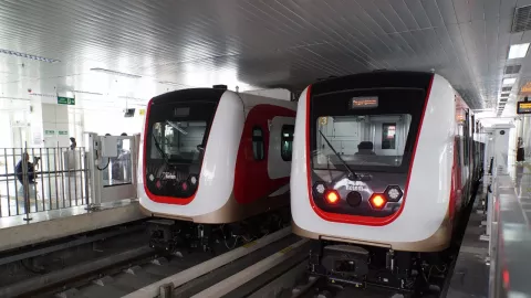 Hore! LRT Jakarta Sudah Bisa Dicoba - GenPI.co