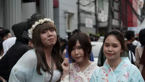 Kemeriahan Ennichisai Budaya Jepang Yang Berlangsung Di Blok M - GenPI.co