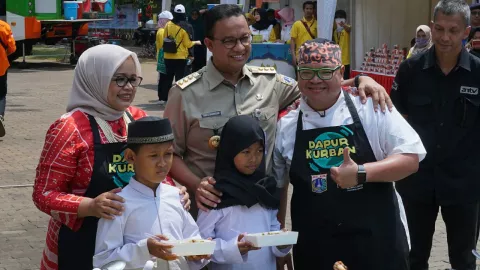 5.000 Boks Olahan Daging Kurban Untuk Masyarakat Jakarta - GenPI.co