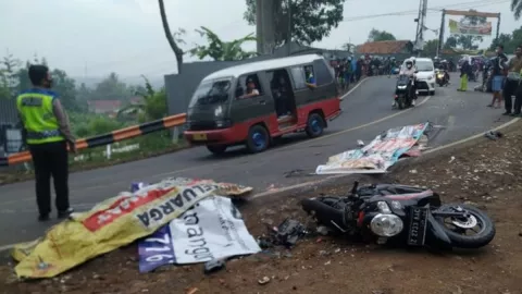 Kecelakaan Lalu Lintas di Tanjungsari Sumedang, Empat Orang Tewas - GenPI.co JABAR