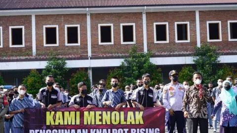 Pemkab Garut Sosialisasikan Larangan dan Sanksi Knalpot Bising - GenPI.co JABAR