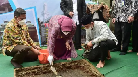 Berusia Satu Abad, Masjid At-Taqwa Kabupaten Bogor Diperbaiki - GenPI.co JABAR