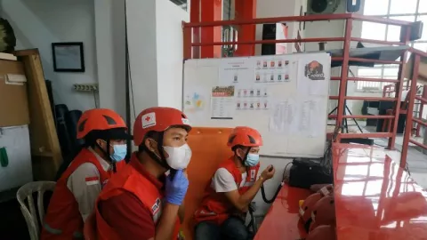 PMI Kota Sukabumi Terus Bersiaga Antisipasi Gempa Susulan - GenPI.co JABAR