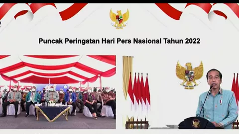 HPN 2022: Jokowi Dorong Ekosistem Industri Pers Diperkuat - GenPI.co JABAR