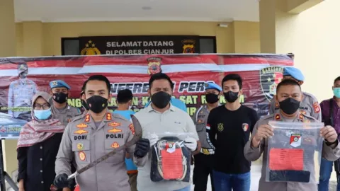Polres Cianjur Tangkap 2 Anggota Geng Motor, Kejahatannya Sadis - GenPI.co JABAR