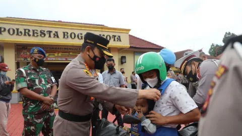 Gelar Operasi Keselamatan Lodaya, Manuver Polresta Bogor Kota Top - GenPI.co JABAR