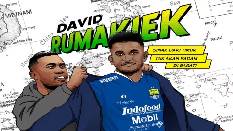 David Rumakiek Resmi Menjadi Pemain Baru Persib Bandung - GenPI.co JABAR