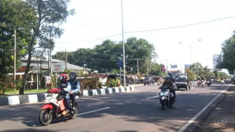 Jalur Pantura Cirebon Sudah Mulai dipadati Pemudik Motor - GenPI.co JABAR