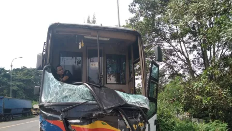 Sopir Bus Penyebab Kecelakaan di Tol Cipularang Ditangkap Polisi - GenPI.co JABAR