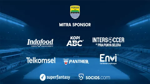 Persib Resmi Perkenalkan Mitra Sponsor untuk Liga 1 2022/2023 - GenPI.co JABAR