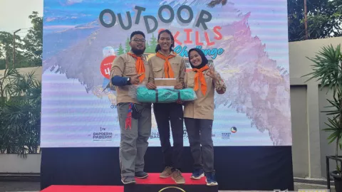 Unit SAR Unpad Jadi Juara Outdoor Skill Challenge - GenPI.co JABAR