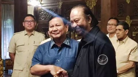 Surya Paloh dan Prabowo Subianto Bertemu Bahas Pilpres - GenPI.co JABAR
