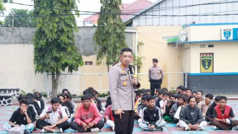152 Pelajar Asal Cirebon Diamankan di Polres Majalengka, Aksinya Meresahkan - GenPI.co JABAR