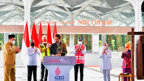 Resmikan Bandara Ngloram Blora, Ini Harapan Presiden Jokowi - GenPI.co JATENG