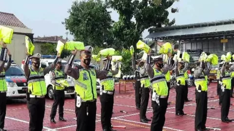 Cek-Cek, Polres Boyolali Siap Bertugas pada Operasi Lilin Candi - GenPI.co JATENG