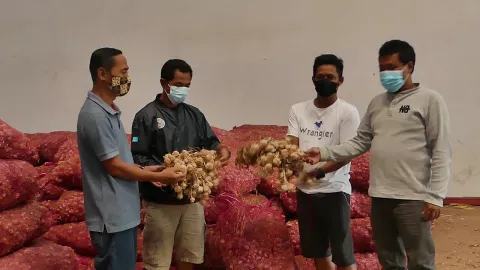 Bawang Putih di Temanggung Masuk Perusahaan, Harga Yahud - GenPI.co JATENG